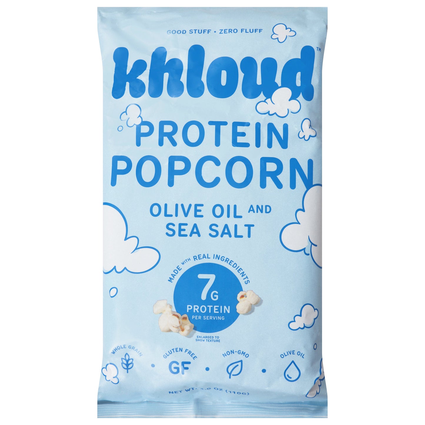 Khloud Protein Popcorn Olive Oil And Sea Salt