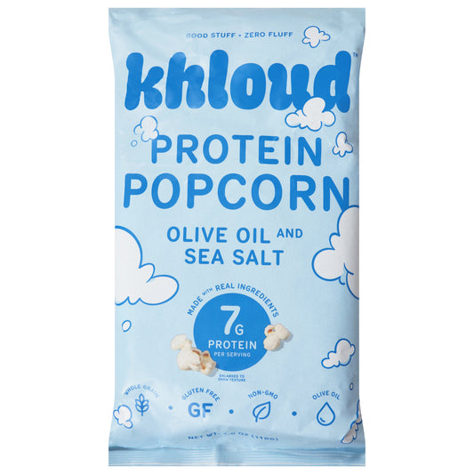 Khloud Protein Popcorn Olive Oil And Sea Salt