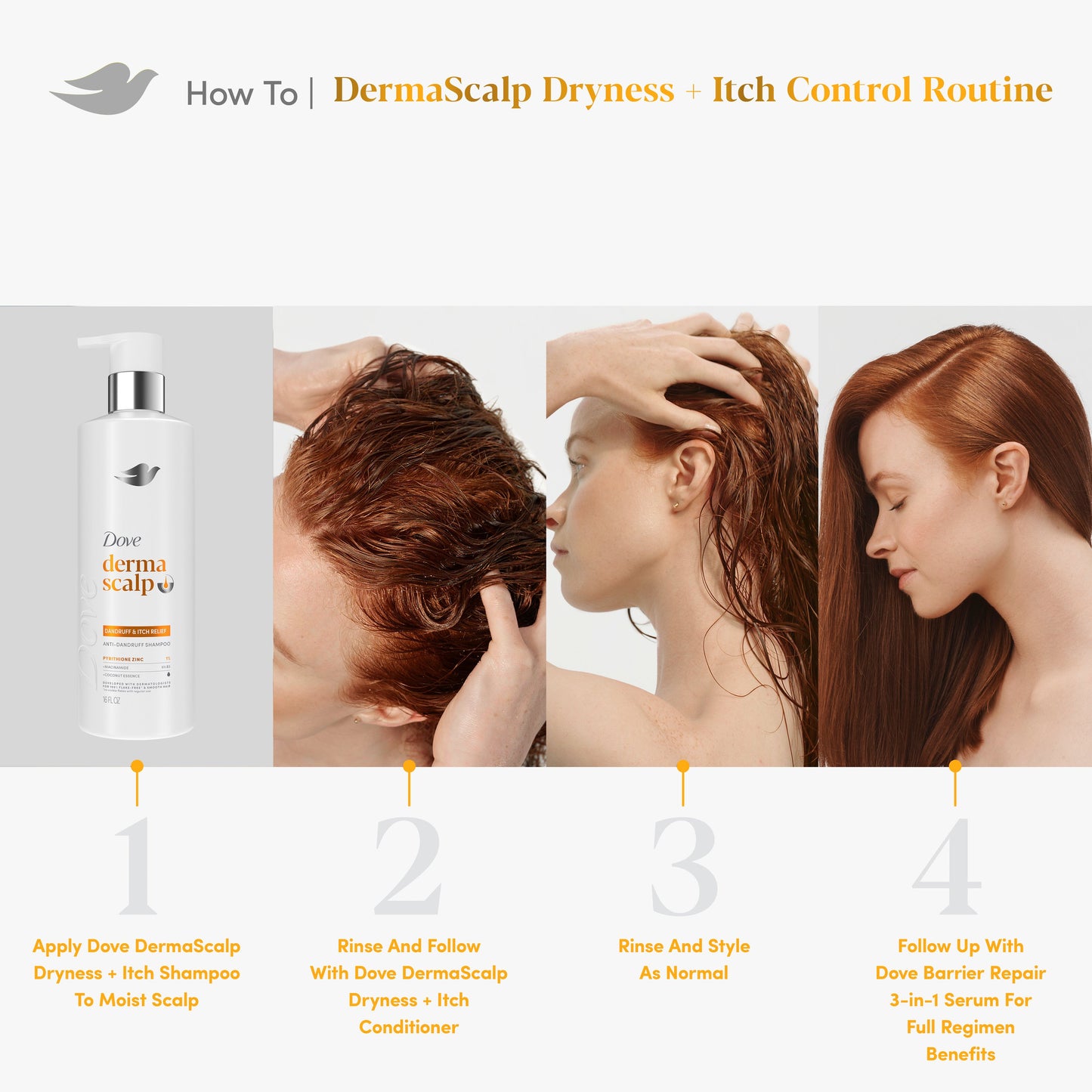 Dove Derma Scalp Dandruff & Itch Relief Shampoo