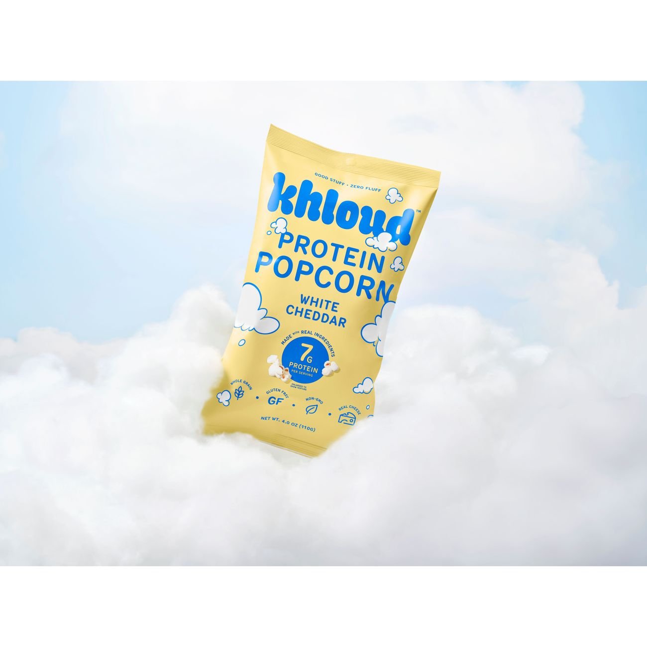Khloud Protein Popcorn White Cheddar