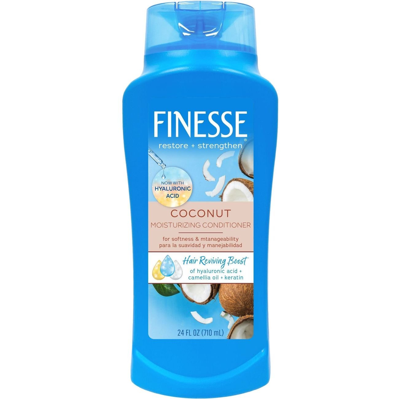 Finesse Moisturizing Conditioner with Hyaluronic - Coconut