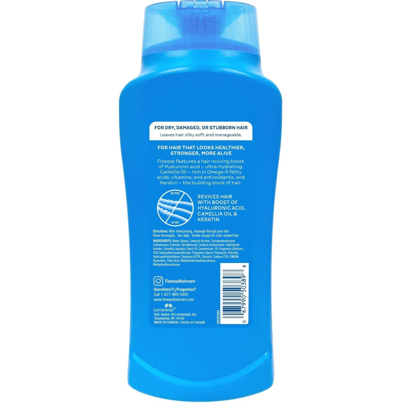 Finesse Moisturizing Conditioner with Hyaluronic - Coconut