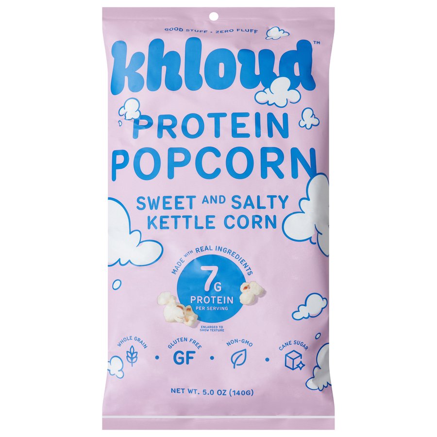 Khloud Protein Popcorn Sweet And Salty Kettle Corn - 7g Protein