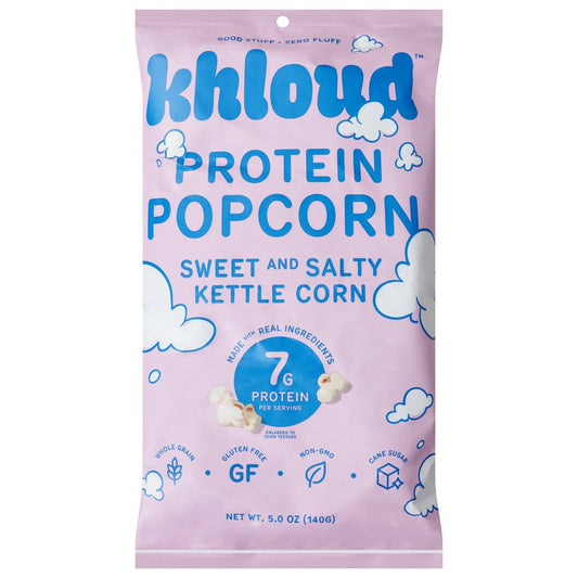 Khloud Protein Popcorn Sweet And Salty Kettle Corn - 7g Protein