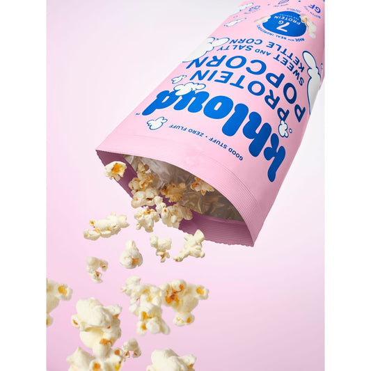 Khloud Protein Popcorn Sweet And Salty Kettle Corn - 7g Protein