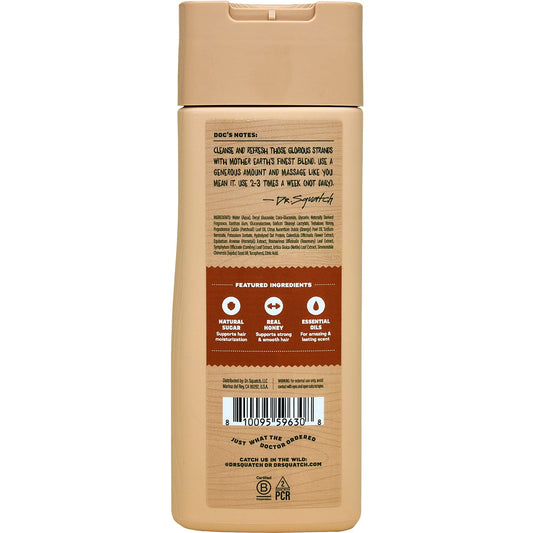 Dr. Squatch Men's Natural Refreshing Shampoo - Wood Barrel Bourbon