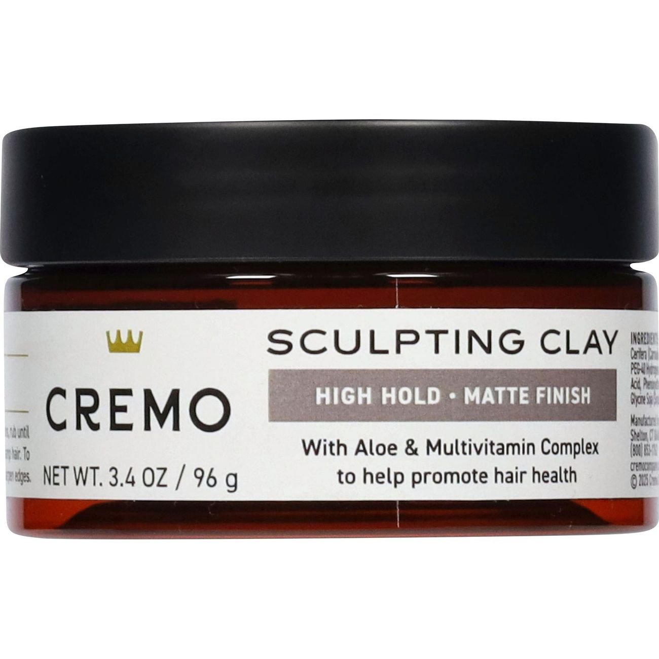 Cremo Sculpting Clay High Hold Matte Finish