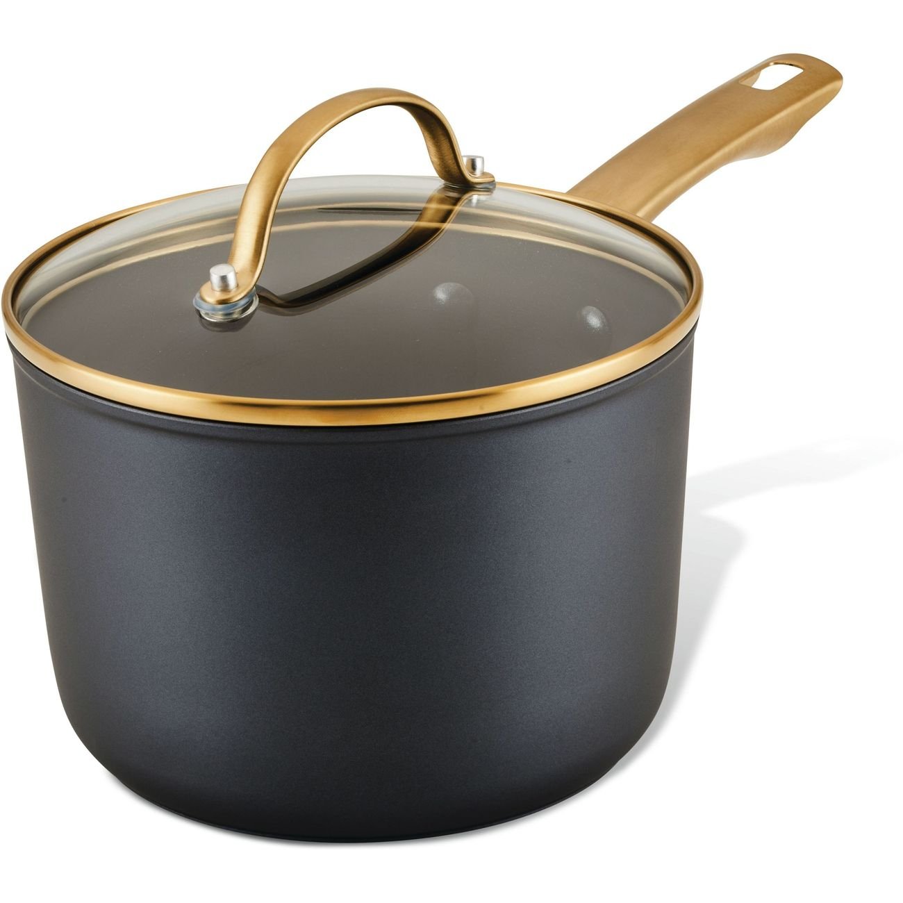 Farberware Ceramic Saucepan - Black