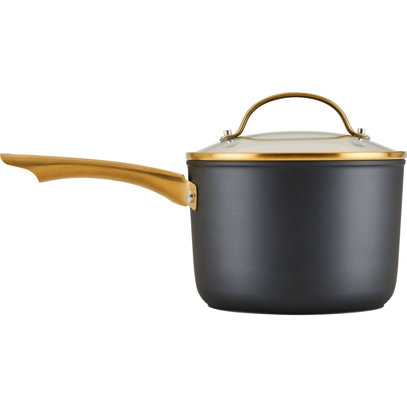 Farberware Ceramic Saucepan - Black