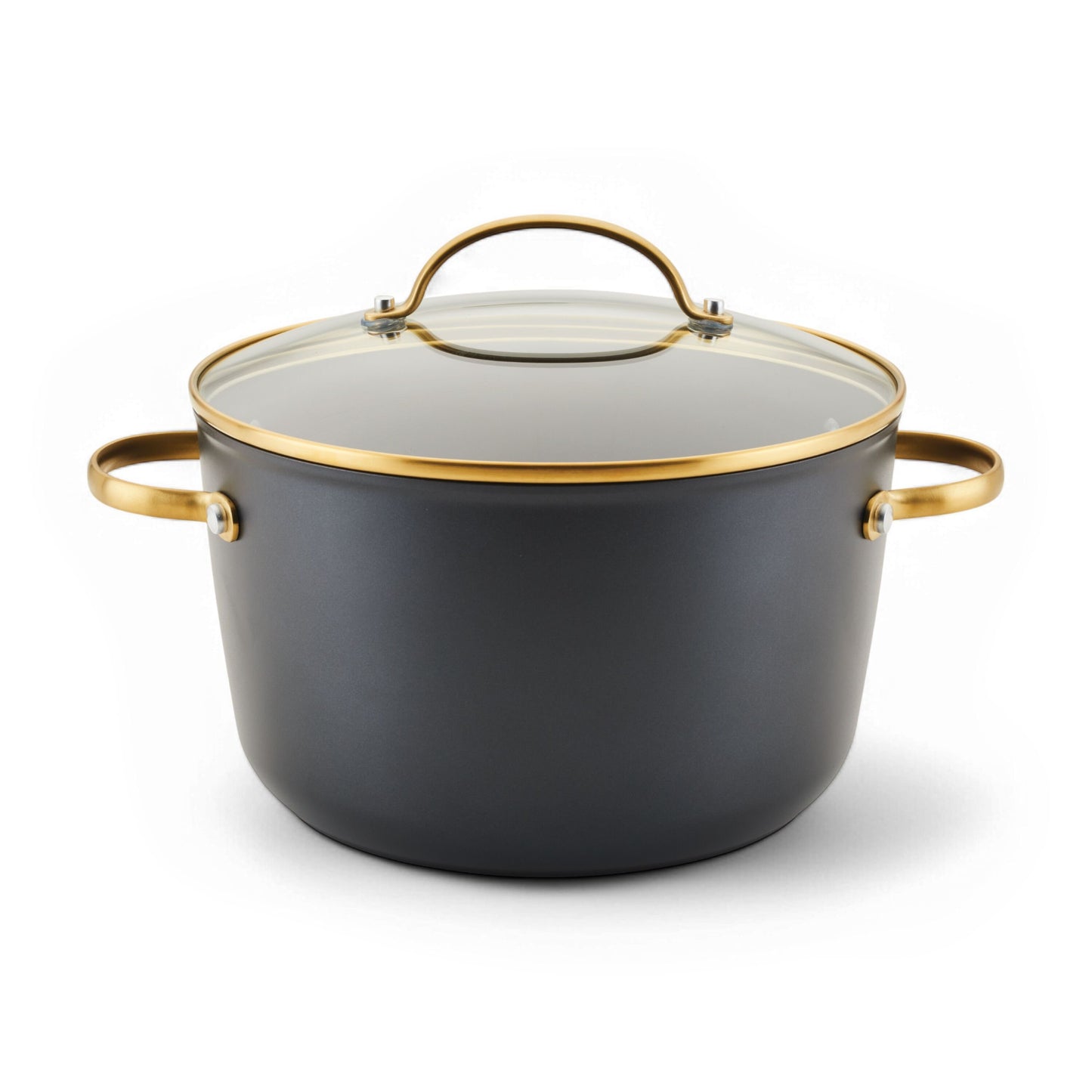 Farberware Ceramic Stock Pot - Black