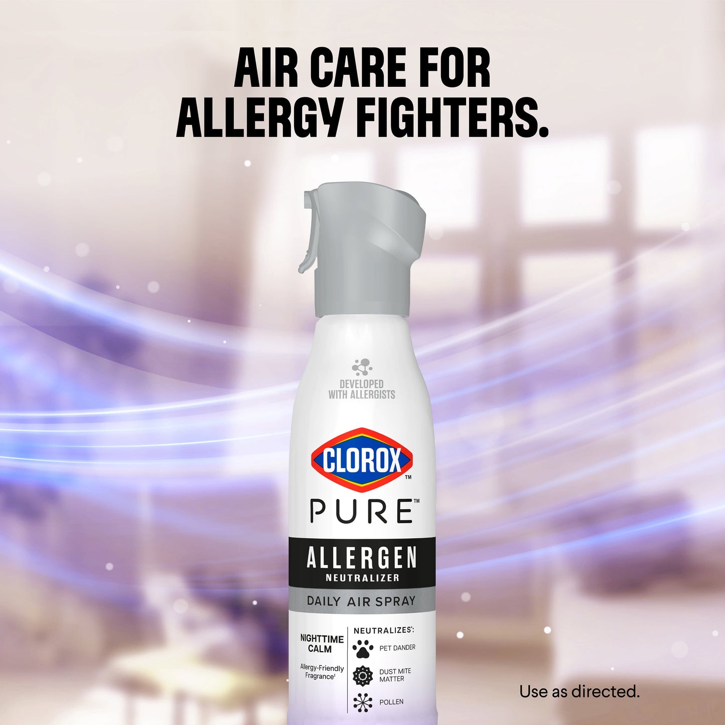 Clorox Clorox PURE Allergen Neutralizer Daily Air Spray - Nighttime Calm