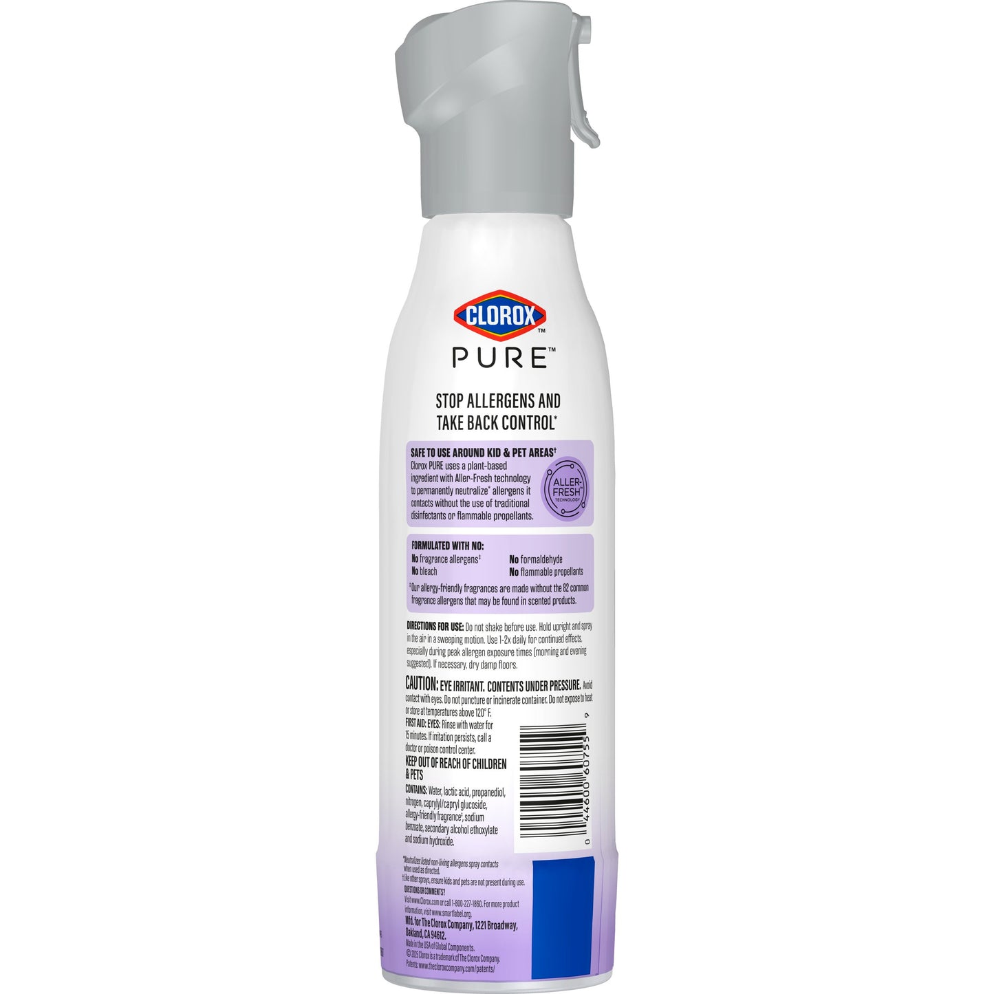 Clorox Clorox PURE Allergen Neutralizer Daily Air Spray - Nighttime Calm