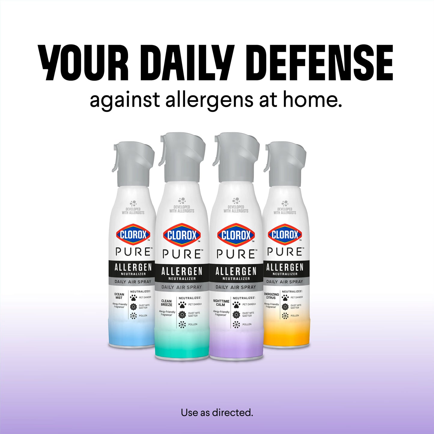 Clorox Clorox PURE Allergen Neutralizer Daily Air Spray - Nighttime Calm