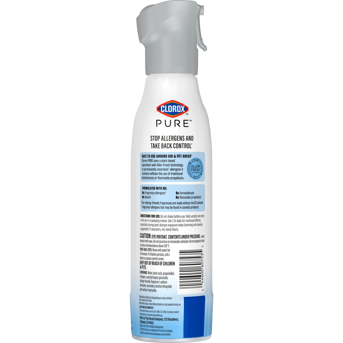 Clorox Clorox PURE Allergen Neutralizer Daily Air Spray - Ocean Mist