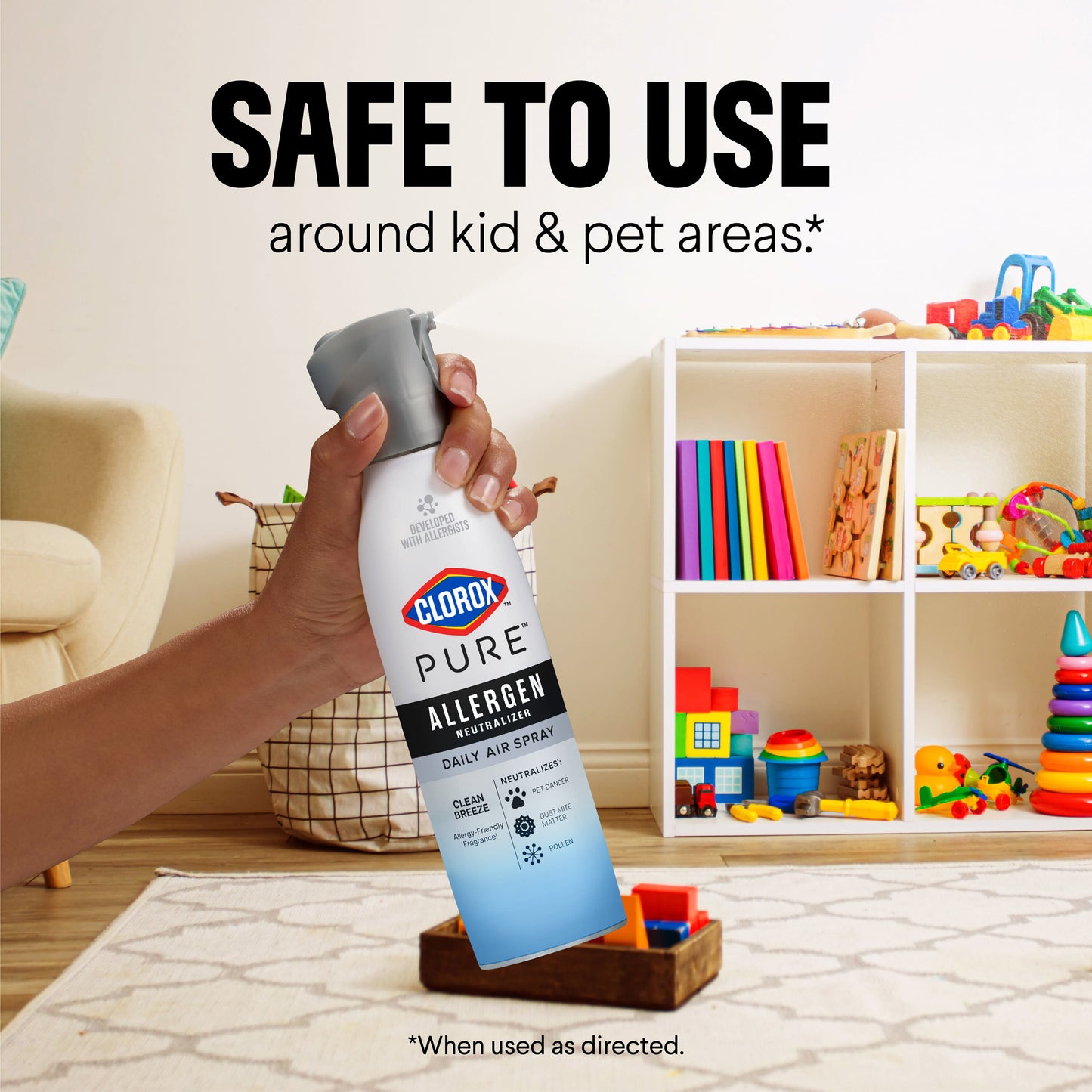 Clorox Clorox PURE Allergen Neutralizer Daily Air Spray - Ocean Mist