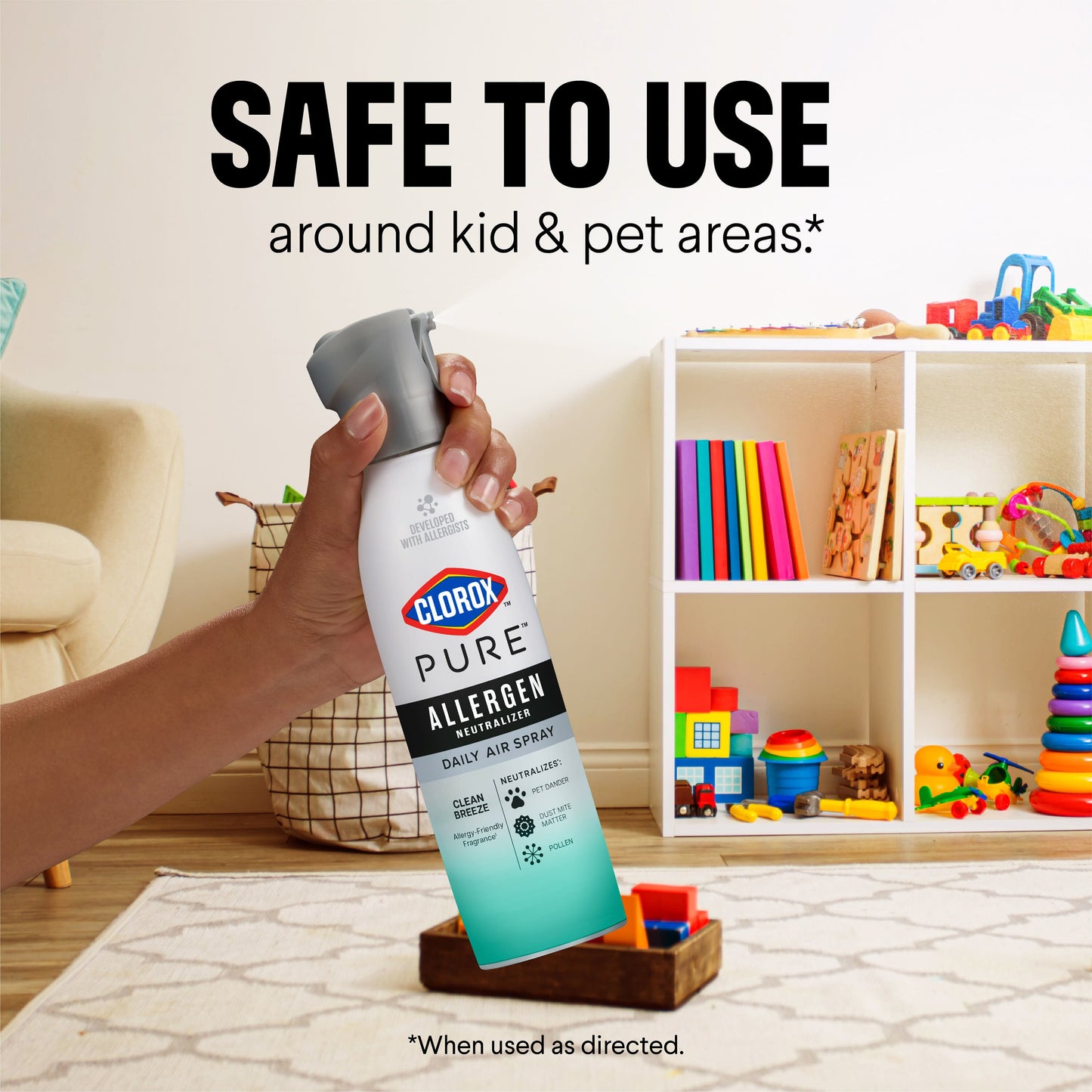 Clorox Clorox PURE Allergen Neutralizer Daily Air Spray - Clean Breeze