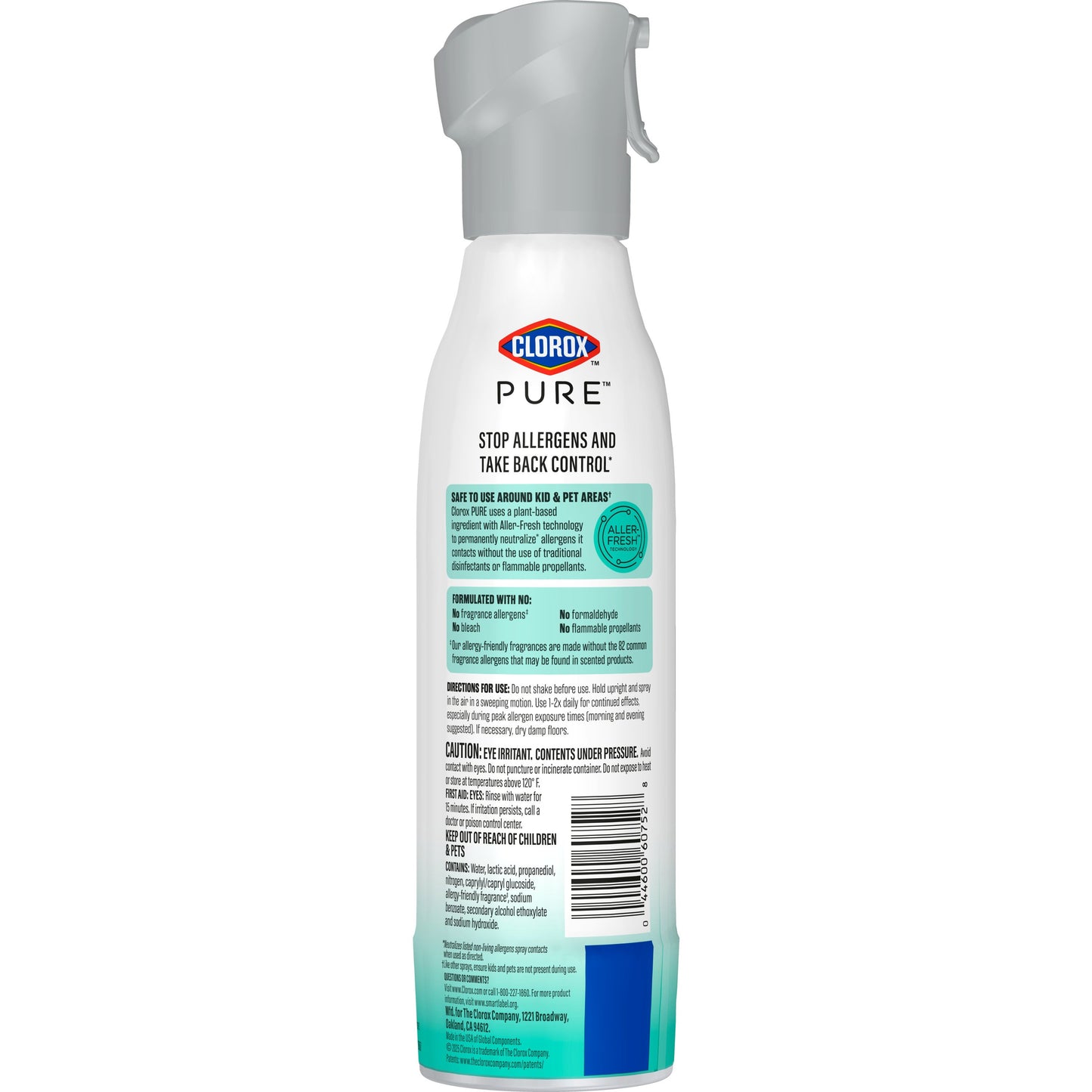 Clorox Clorox PURE Allergen Neutralizer Daily Air Spray - Clean Breeze