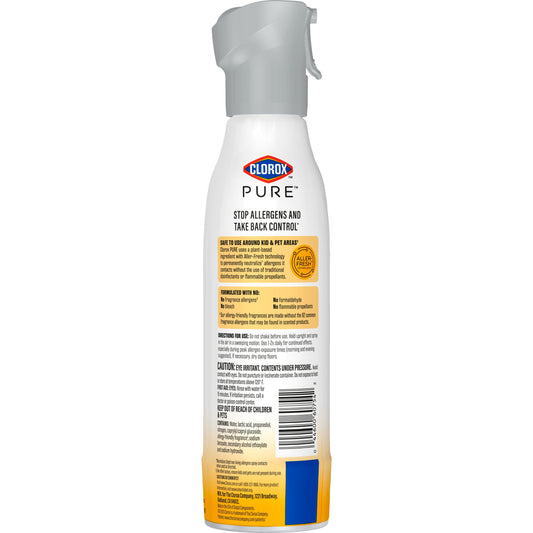 Clorox Clorox PURE Allergen Neutralizer Daily Air Spray - Energizing Citrus