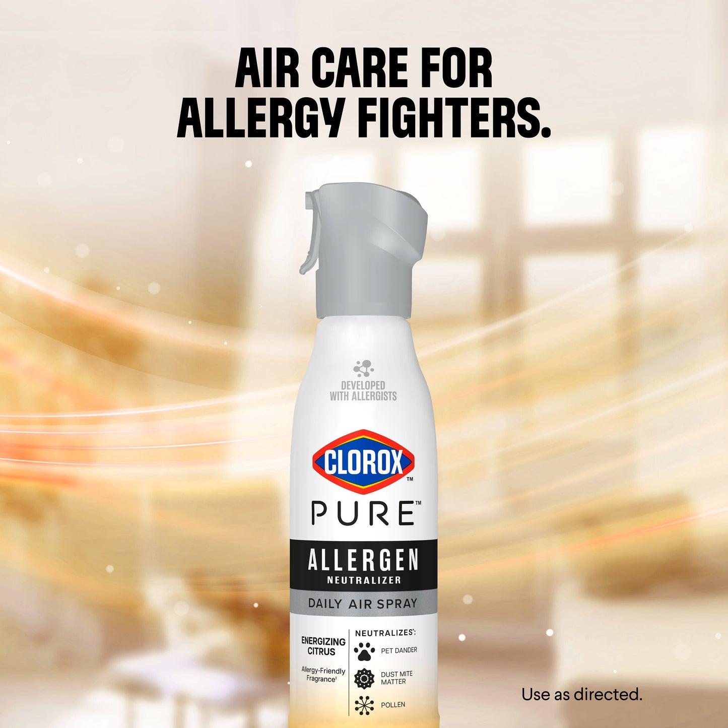 Clorox Clorox PURE Allergen Neutralizer Daily Air Spray - Energizing Citrus