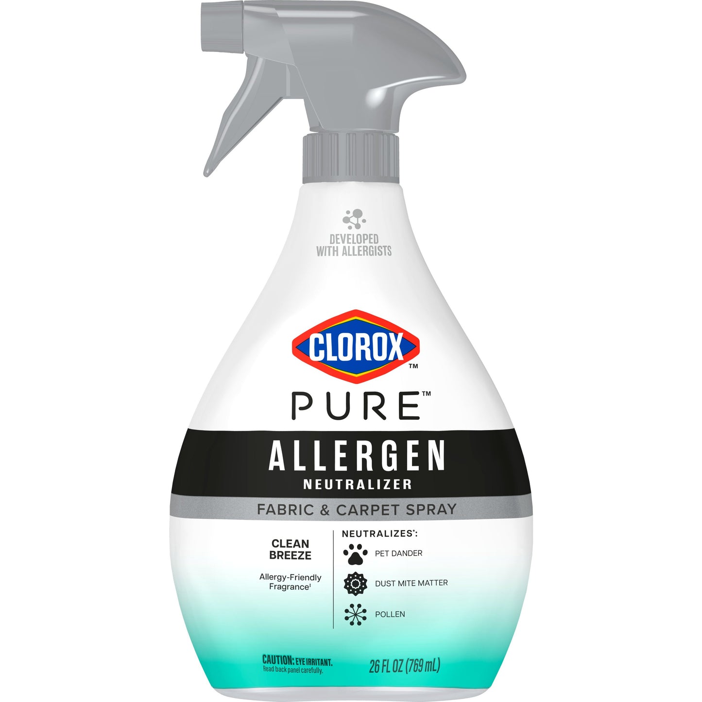 Clorox Clorox PURE Allergen Neutralizer Fabric and Carpet Spray - Clean Breeze