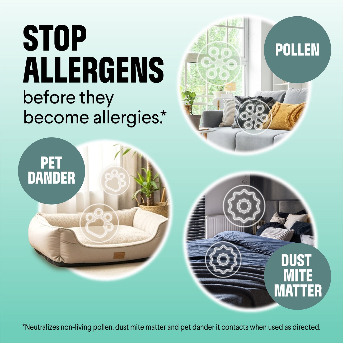 Clorox Clorox PURE Allergen Neutralizer Fabric and Carpet Spray - Clean Breeze