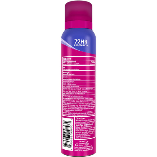 Lume Women Sweat Control Deodorant Spray - Soft Powder
