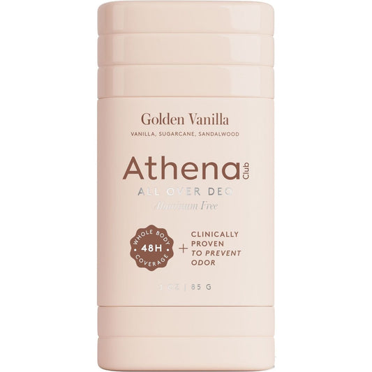 Athena Club Aluminum Free All Over Body Deodorant Solid - Golden Vanilla