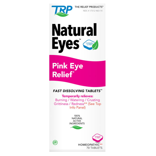 The Relief Products Natural Eyes Pink Eye Relief Tablets