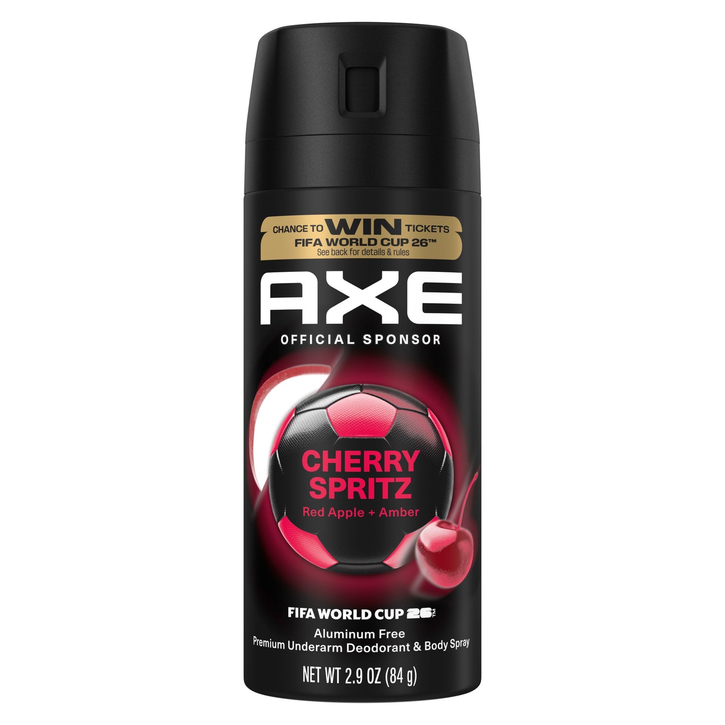 AXE 72 Hr Fine Fragrance Collection Aluminum Free Body Spray - Cherry Spritz