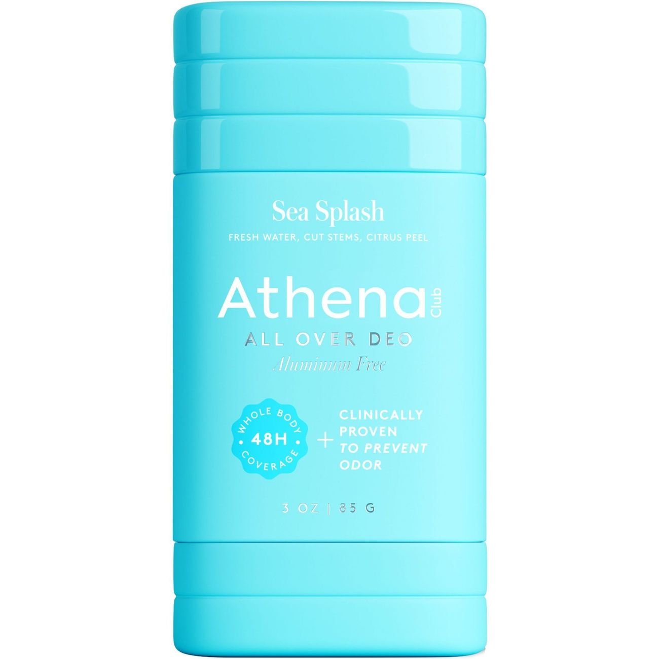 Athena Club Aluminum Free All Over Body Deodorant Solid - Sea Splash