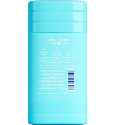 Athena Club Aluminum Free All Over Body Deodorant Solid - Sea Splash