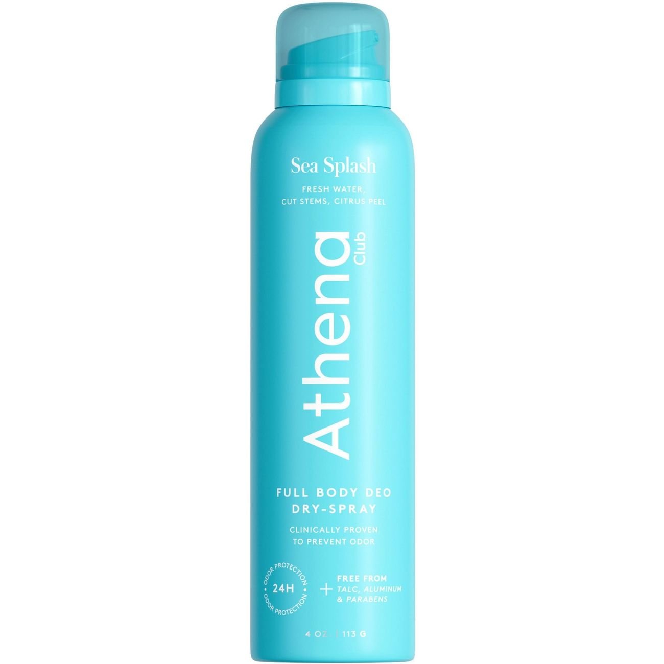 Athena Club Aluminum Free Full Body Dry Spray Deodorant - Sea Splash