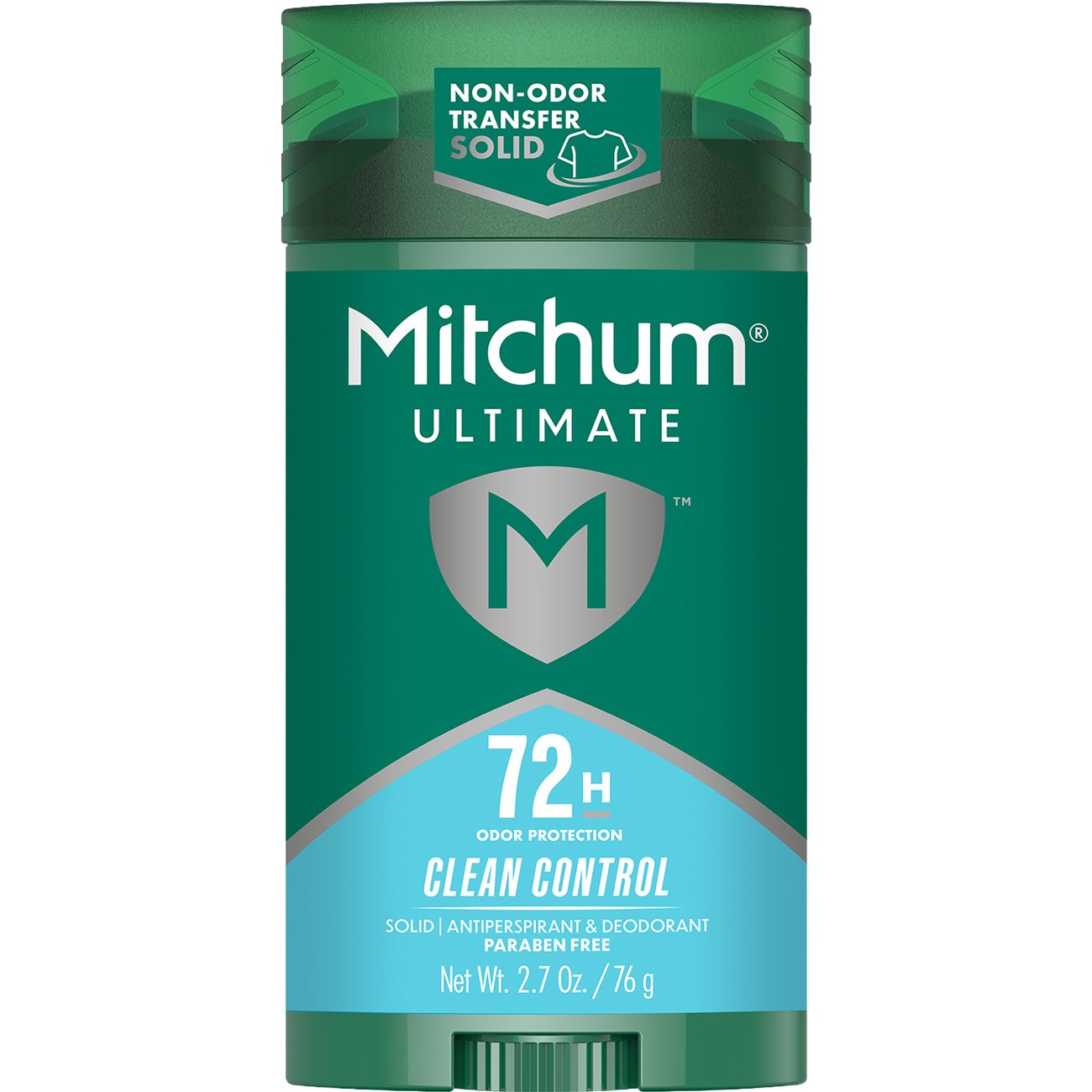 Mitchum Men's 72 hr Ultimate Antiperspirant Deodorant Solid - Clean Control