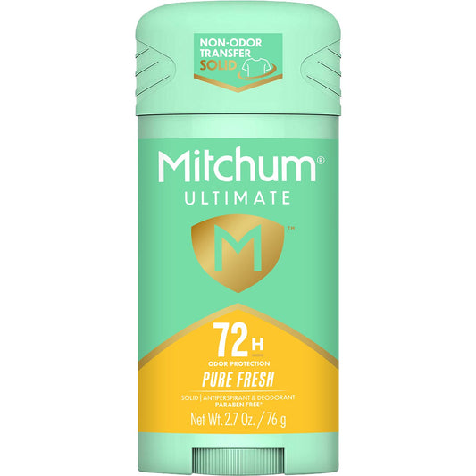 Mitchum Women's 72 hr Ultimate Antiperspirant Deodorant Solid - Pure Fresh