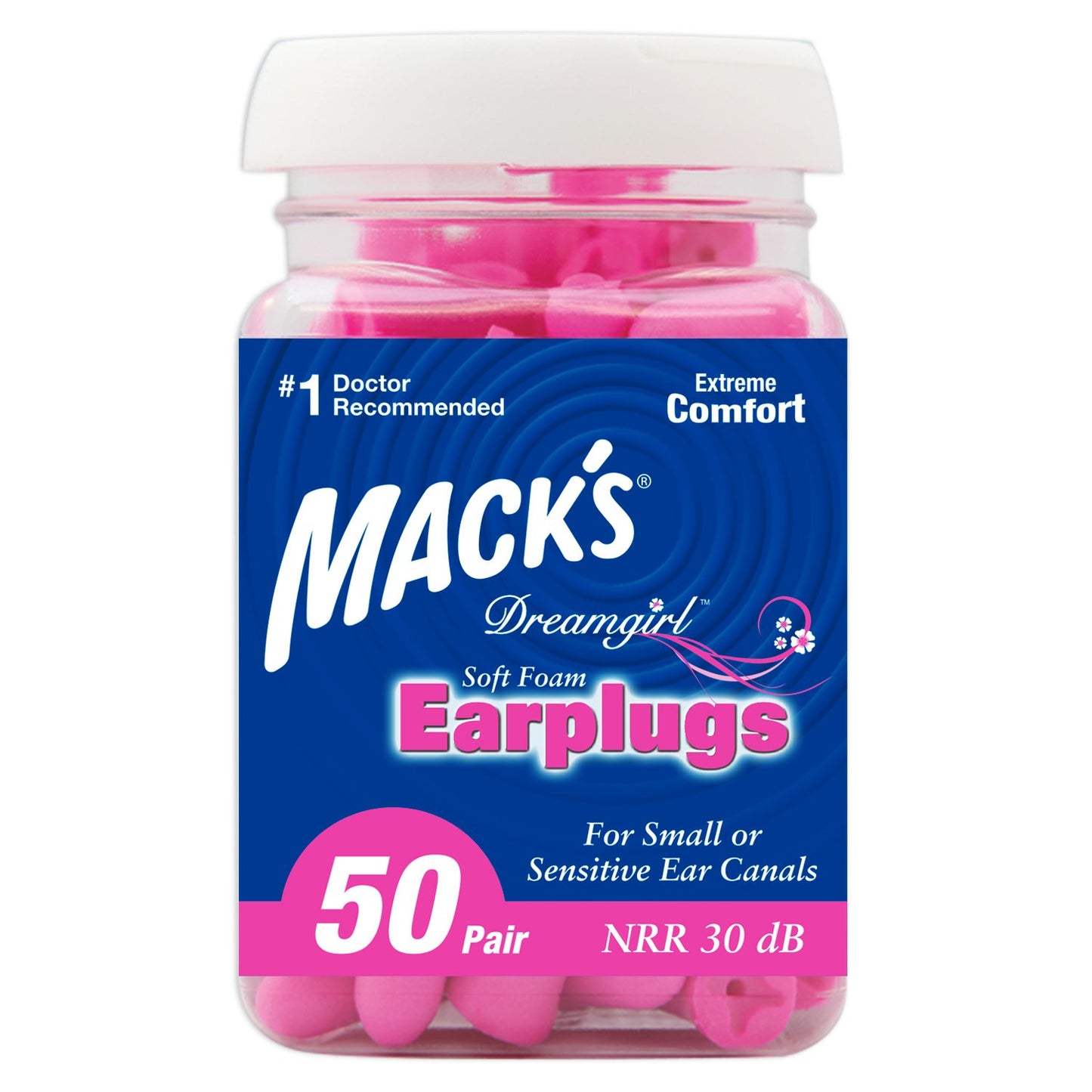 Mack's Dreamgirl Soft Foam Ear Plugs