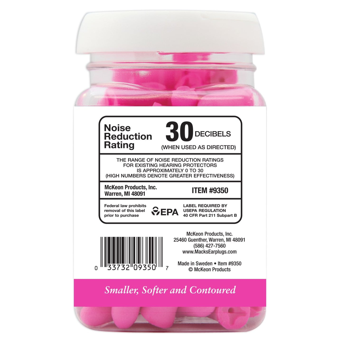Mack's Dreamgirl Soft Foam Ear Plugs