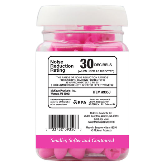 Mack's Dreamgirl Soft Foam Ear Plugs