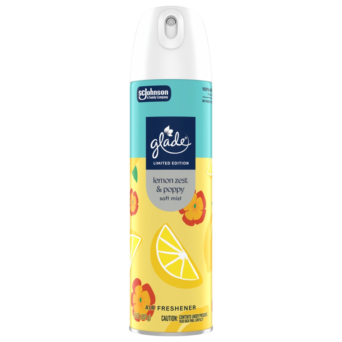 Glade Air Freshener Room Spray - Lemon Zest & Poppy