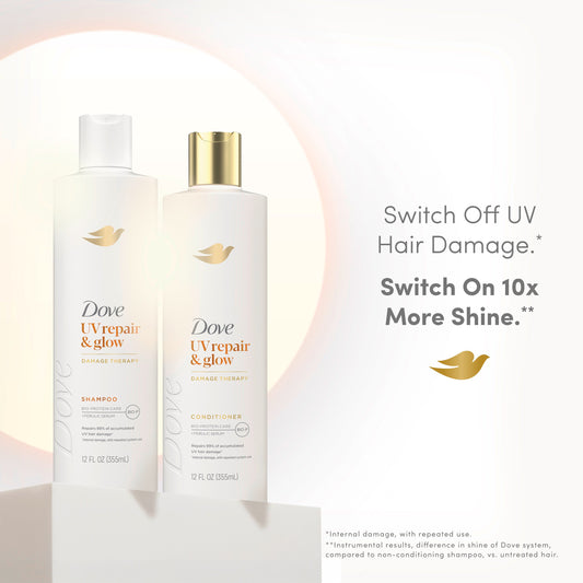 Dove Damage Therapy Shampoo UV Repair & Glow