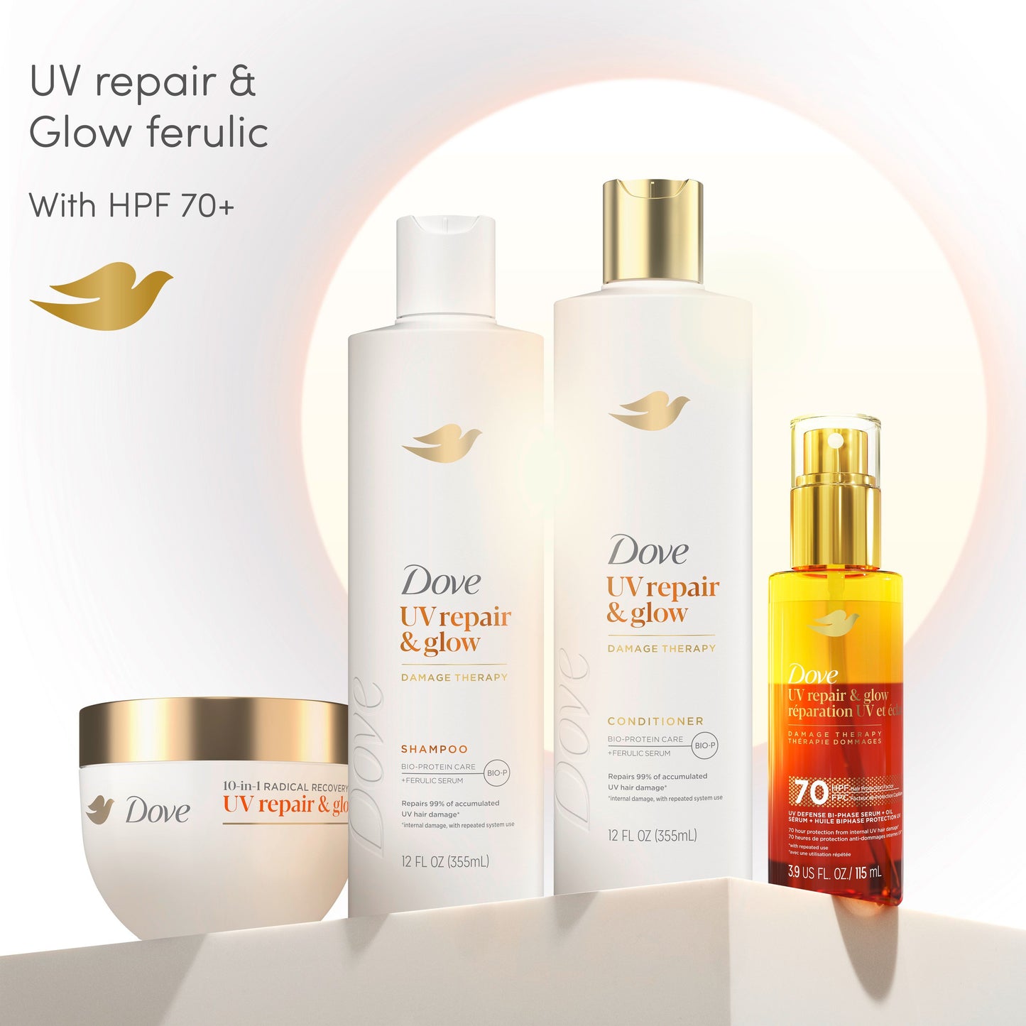 Dove Damage Therapy Shampoo UV Repair & Glow