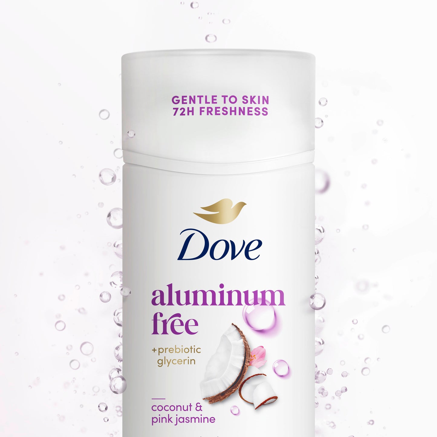 Dove Women Aluminum Free Deodorant Solid - Coconut & Pink Jasmine