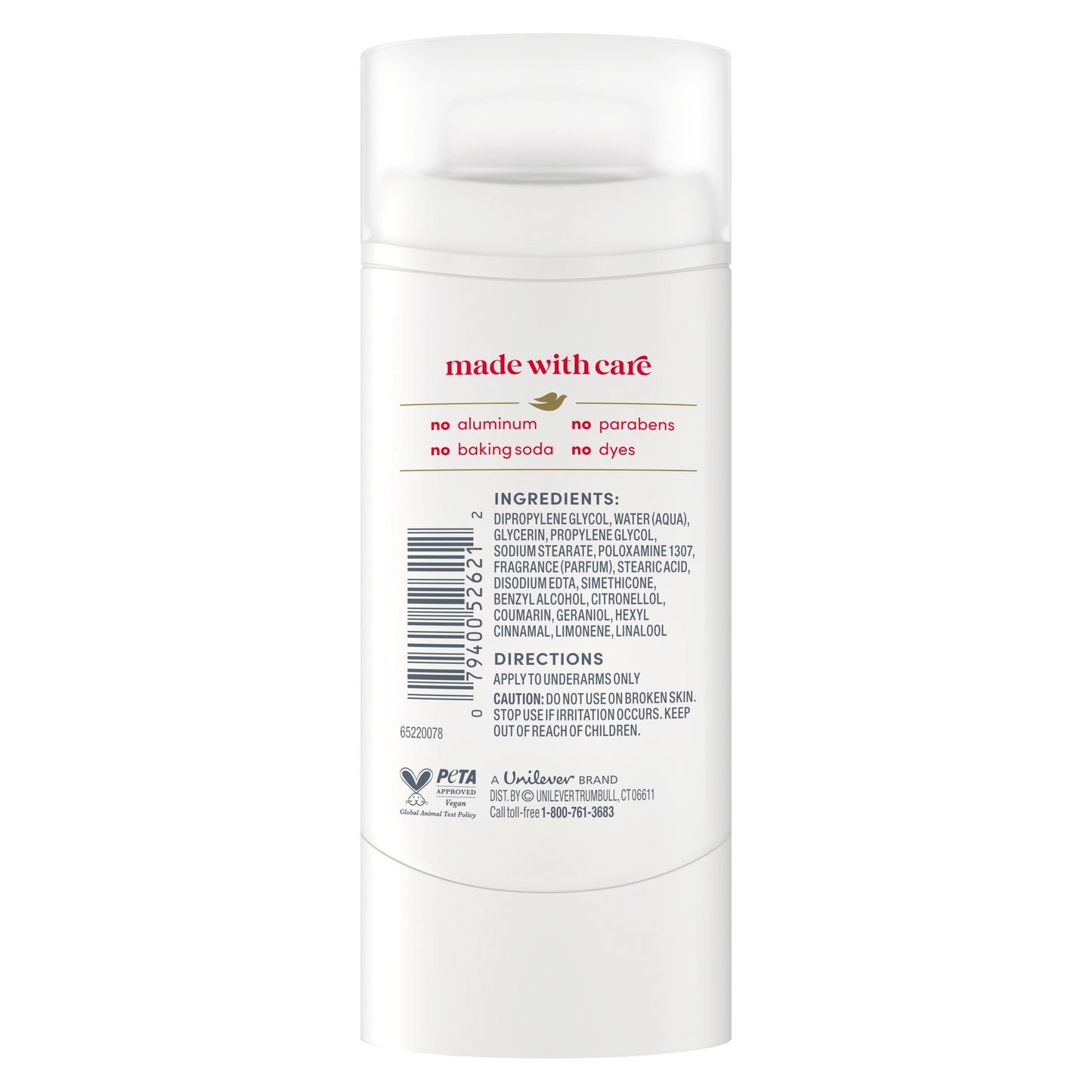 Dove Women Aluminum Free Deodorant Solid - Berry Spritz