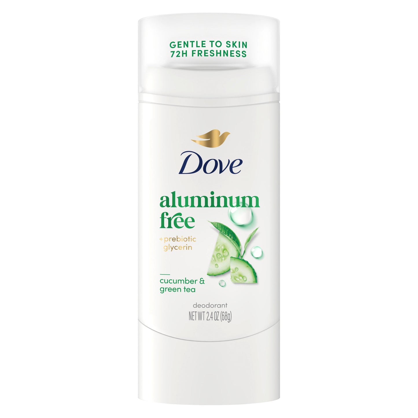 Dove Women Aluminum Free Deodorant Solid - Cucumber & Green Tea