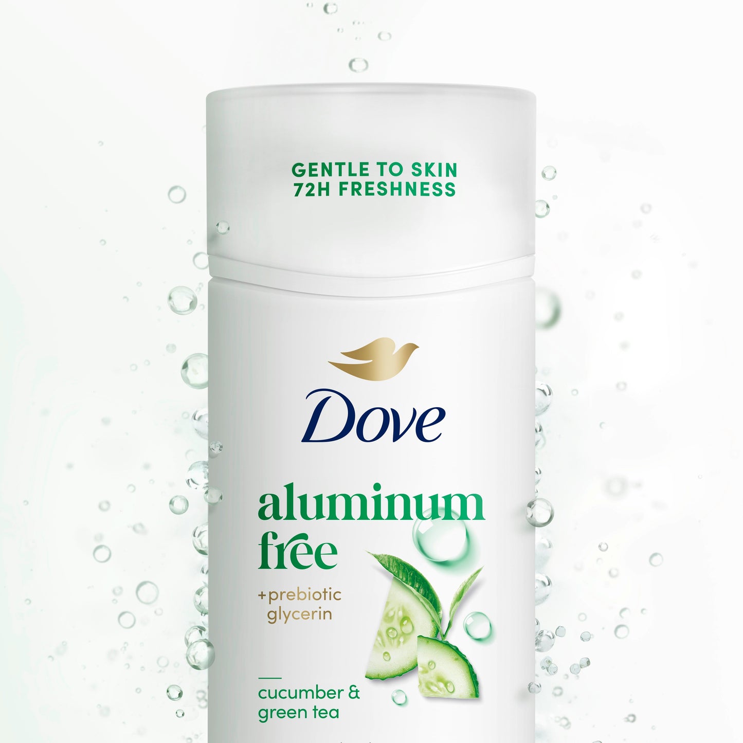 Dove Women Aluminum Free Deodorant Solid - Cucumber & Green Tea