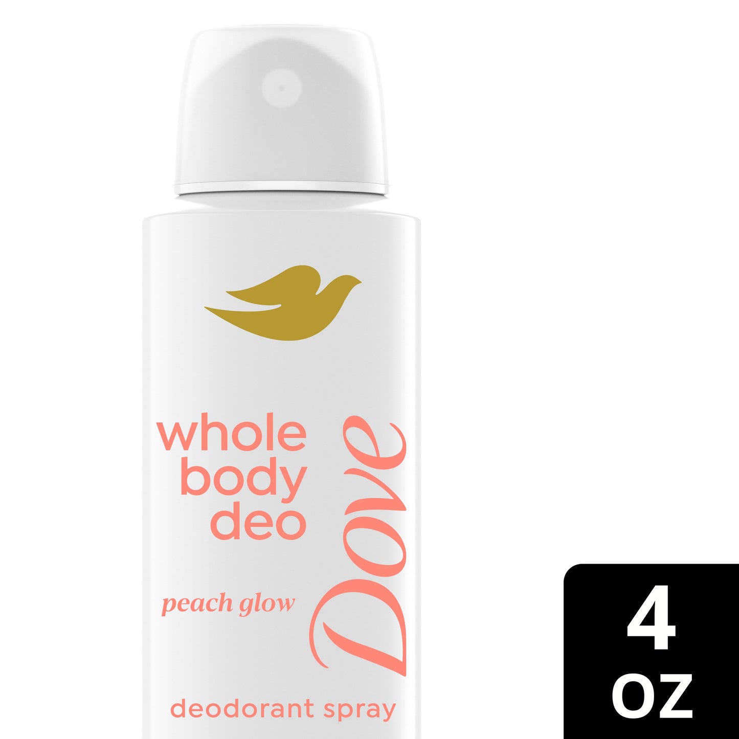 Dove Aluminum Free Sensitive Whole Body Deodorant Spray - Peach Glow