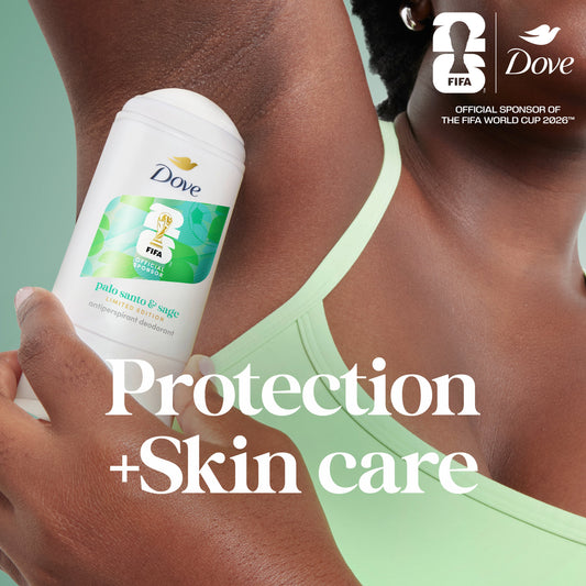 Dove Women Limited Edition Fifa Antiperspirant Deodorant Solid - Palo Santo & Sage FIFA