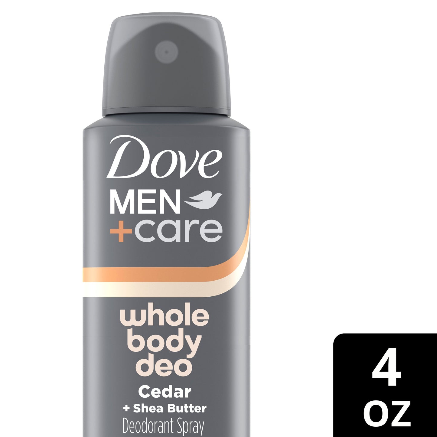 Dove Men+Care Aluminum Free Whole Body Deodorant Spray - Cedar & Shea Butter