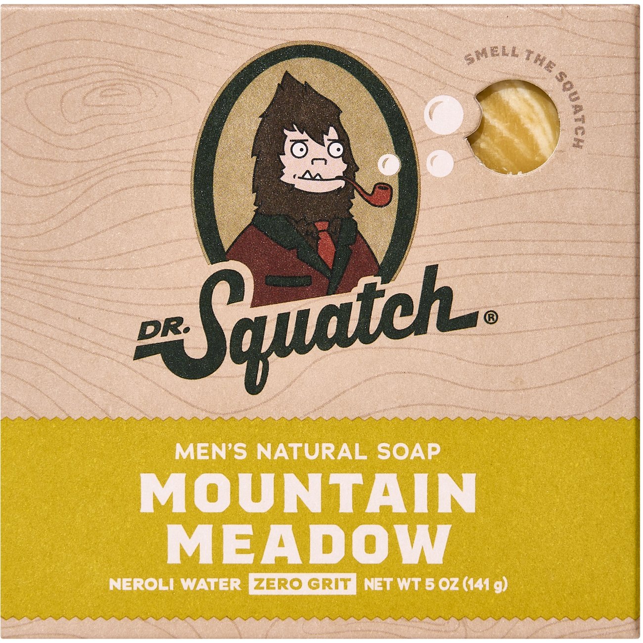 Dr. Squatch Men's Natural Bar Soap - Mountain Meadow