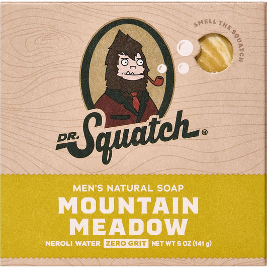 Dr. Squatch Men's Natural Bar Soap - Mountain Meadow