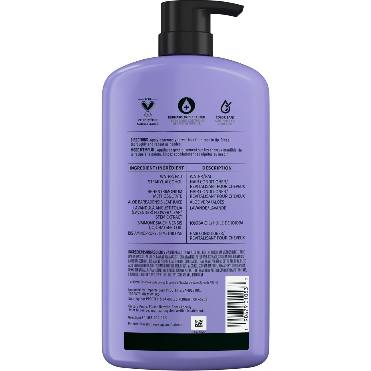 Herbal Essence Jojoba Oil & Lavender Curly Hair Conditioner